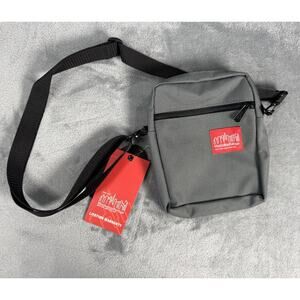 Manhattan Portage City Lights Bag – Grey, Large, Water-Resistant, Adjustable